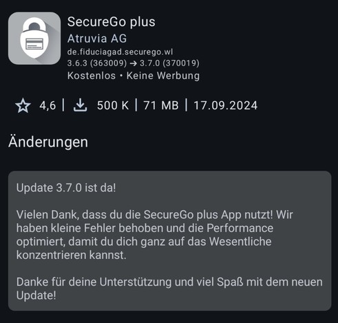 updatescreen der 